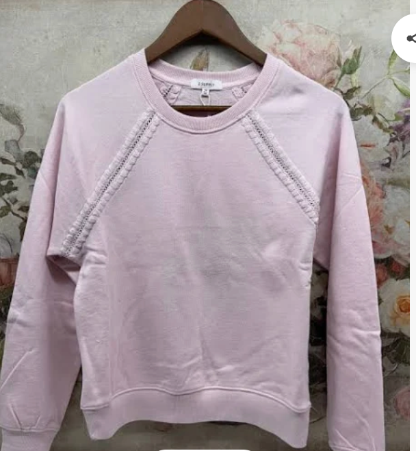 All Around Sweatshirt- Washed Pink
