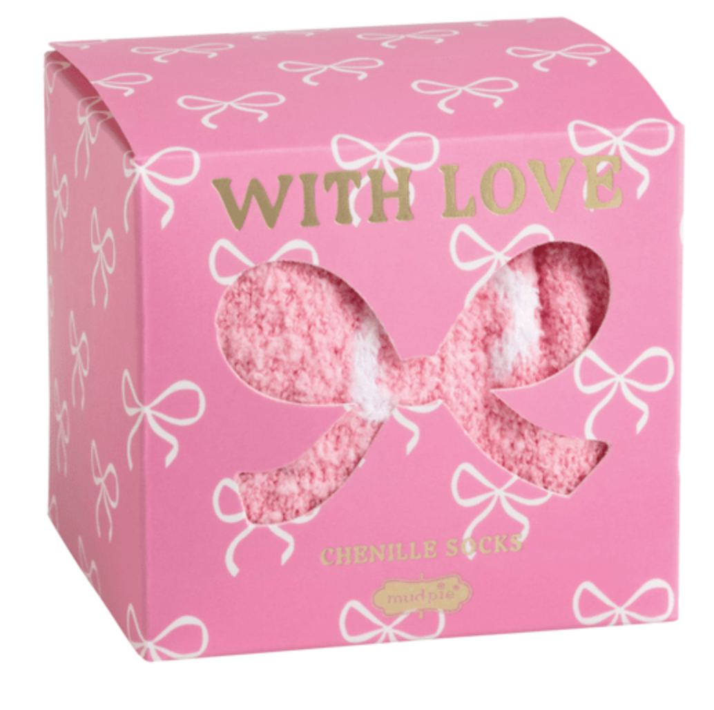 With Love Chenille Sock Set