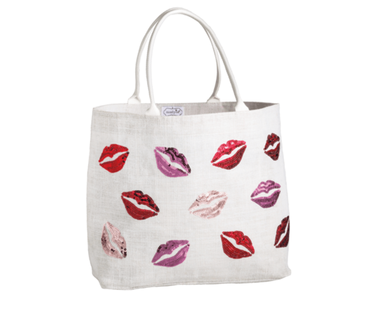 Valentines Sparkle Totes