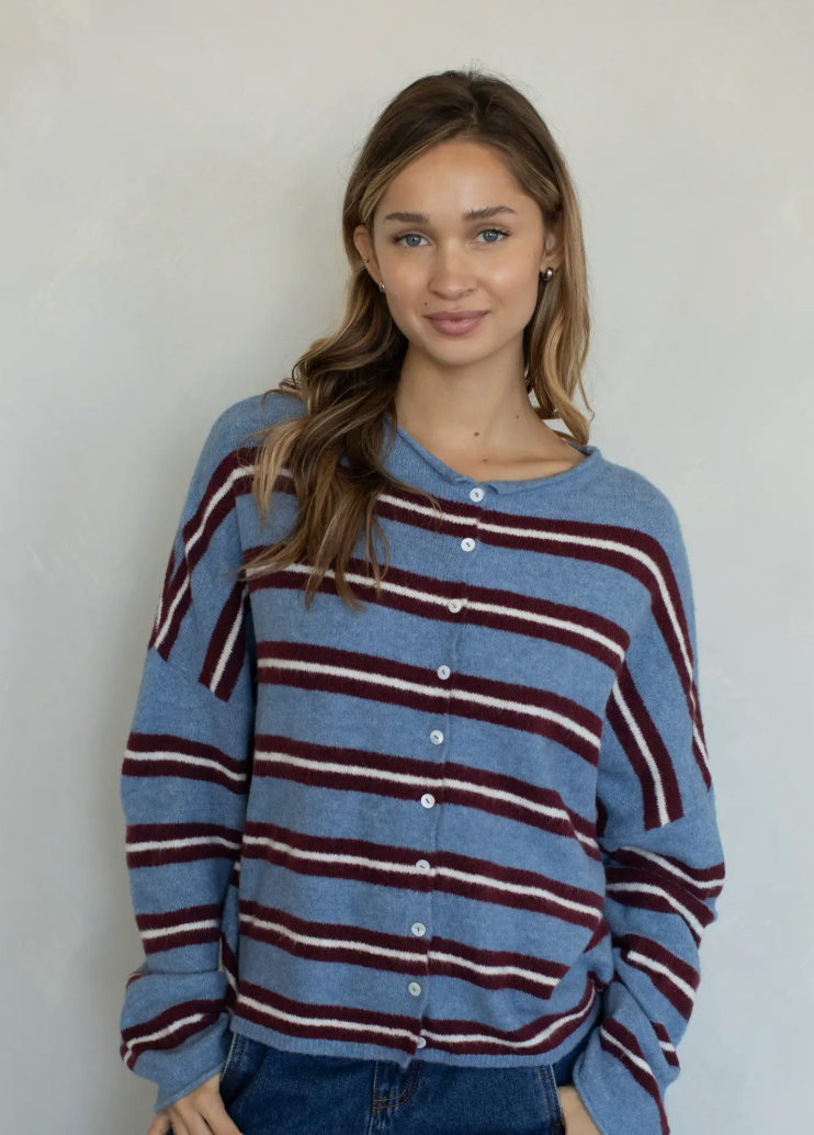 Dusty Striped Button Down