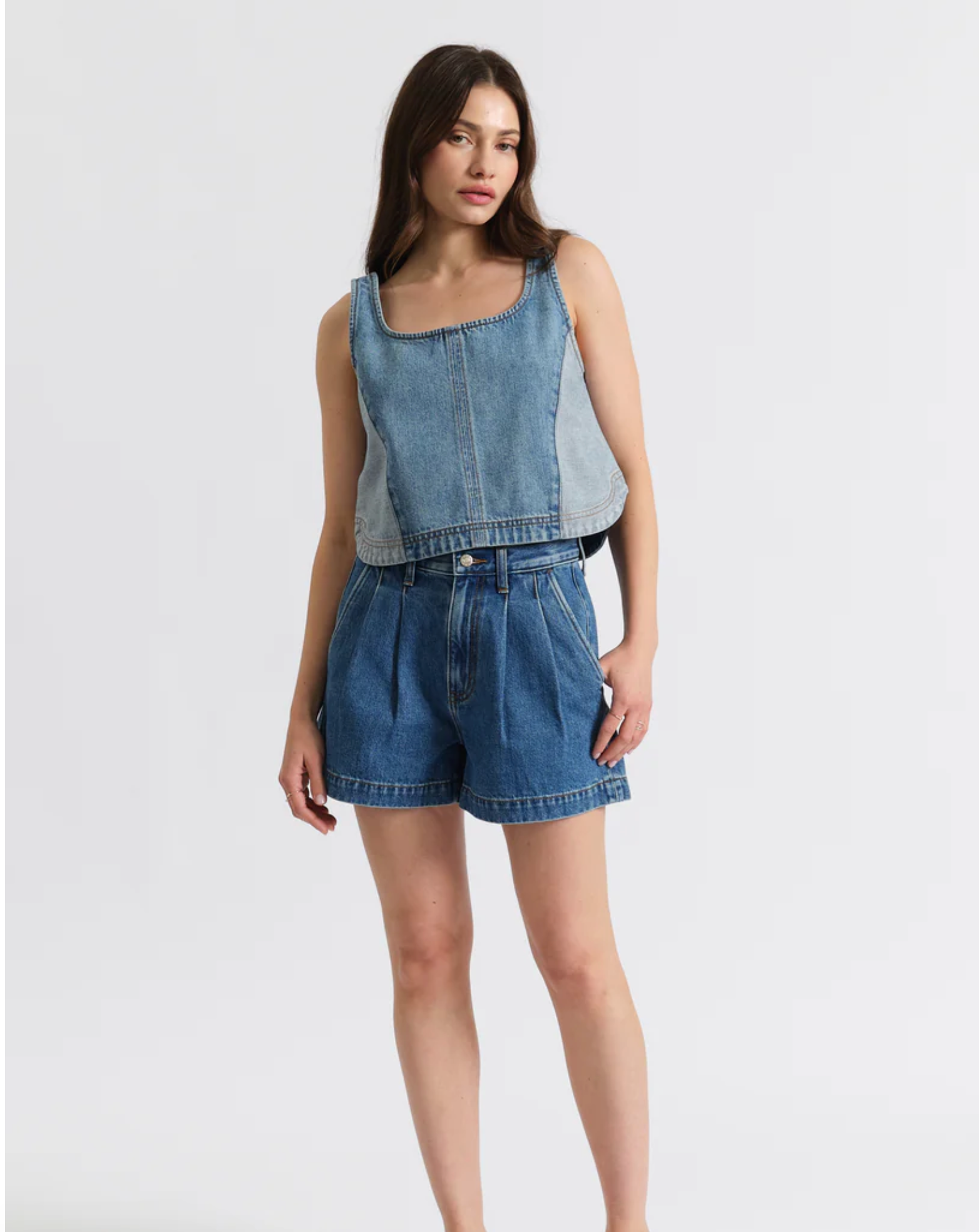 Coronado Pleated Short