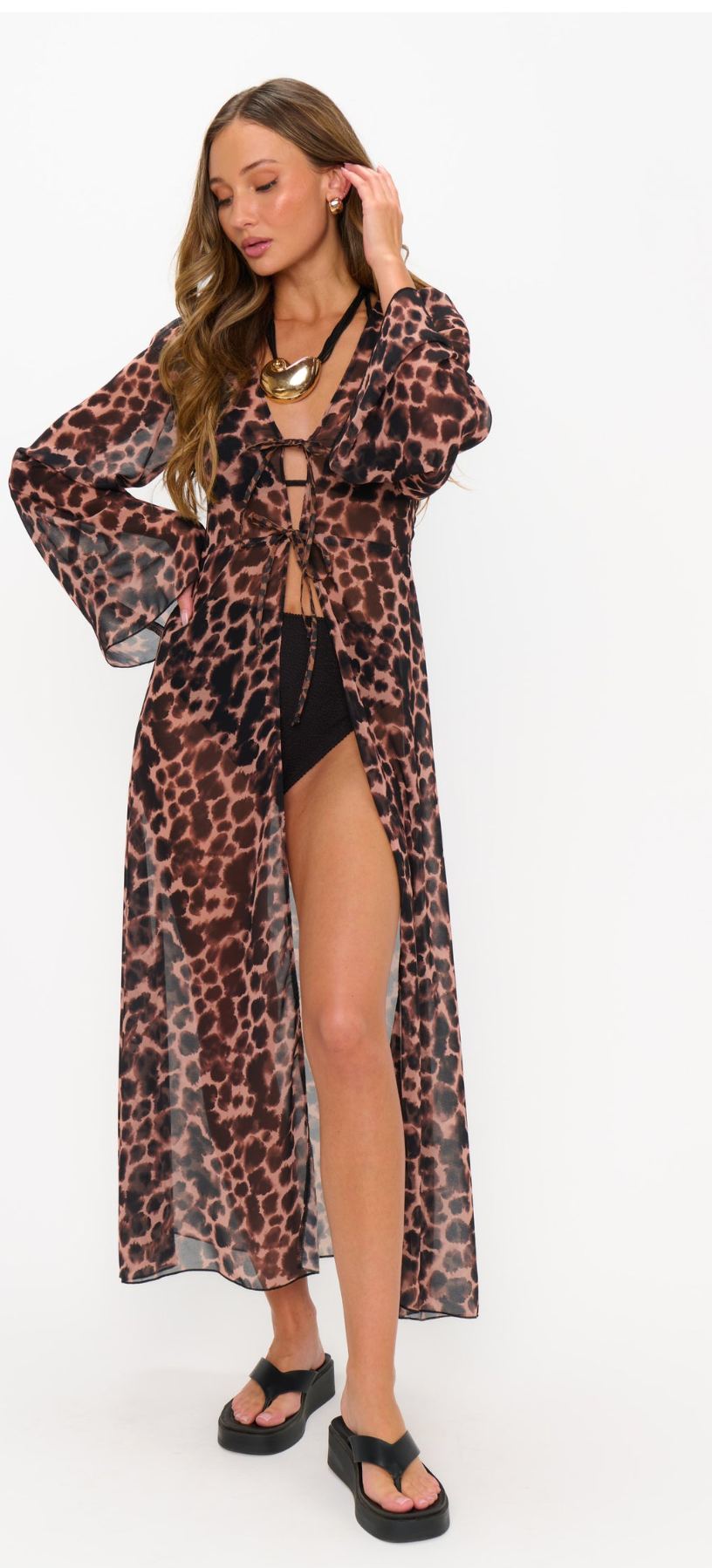 Jet Setter Robe Tortoise Shell