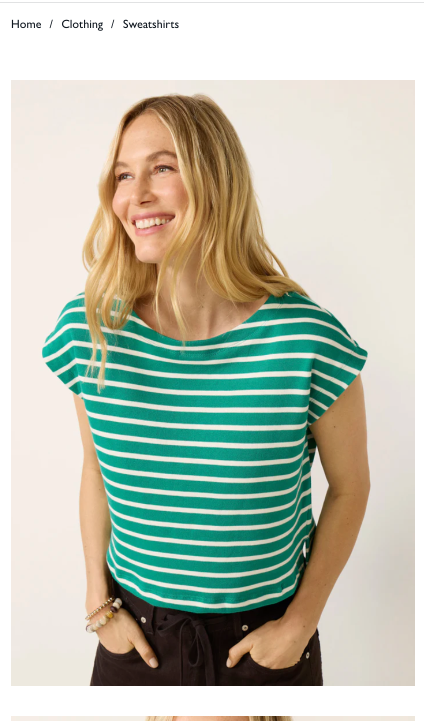 Tilly Striped Top