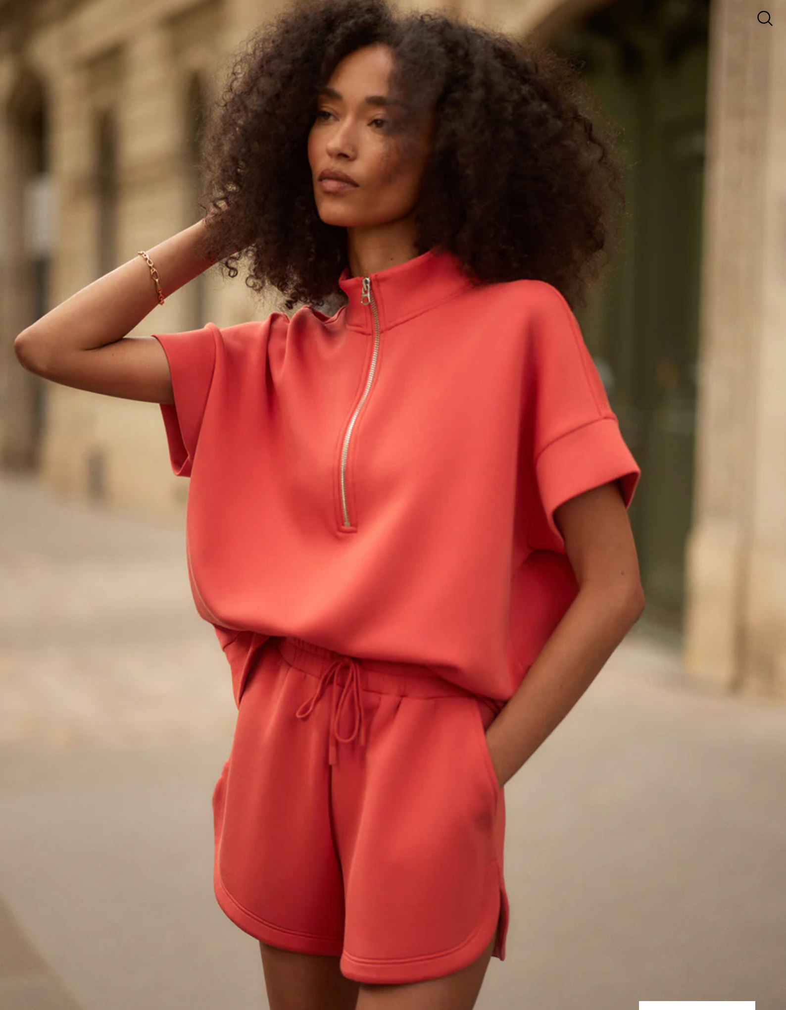 Summer Fig- Ritchie Short Sleeve Sweat- varley