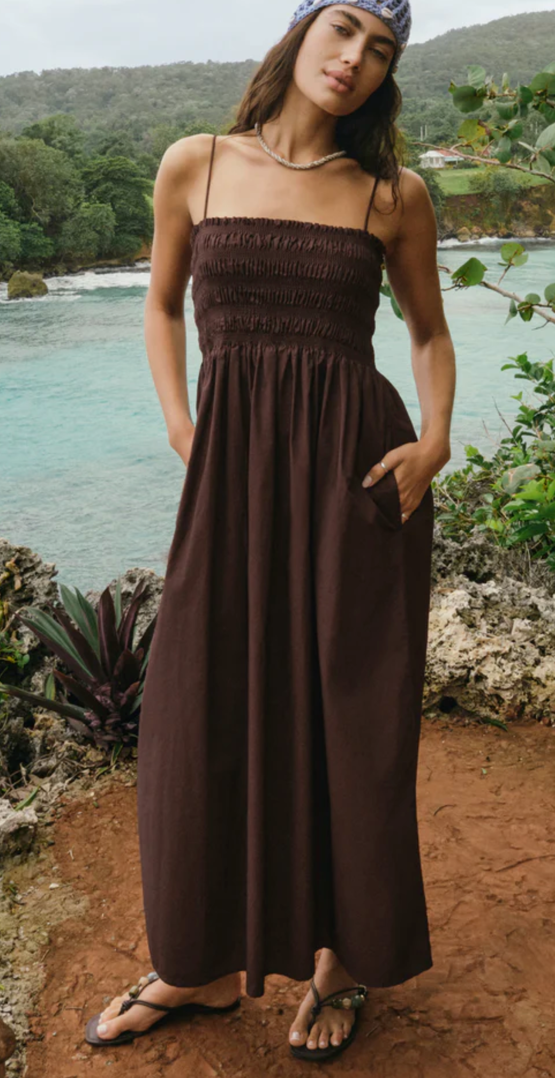 Cornelia Poplin Midi Dress