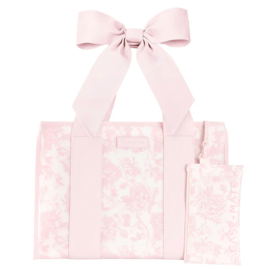 Afternoon Rosé Bow Jelly Tote