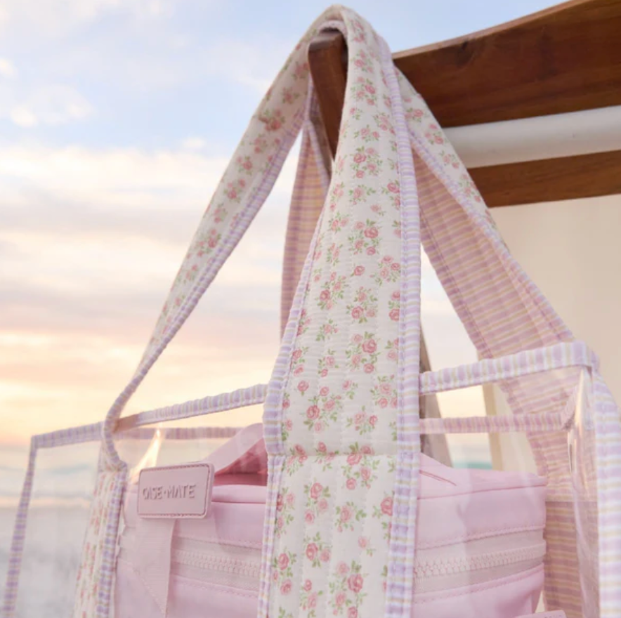 Quilted Ditsy Floral Jelly Tote
