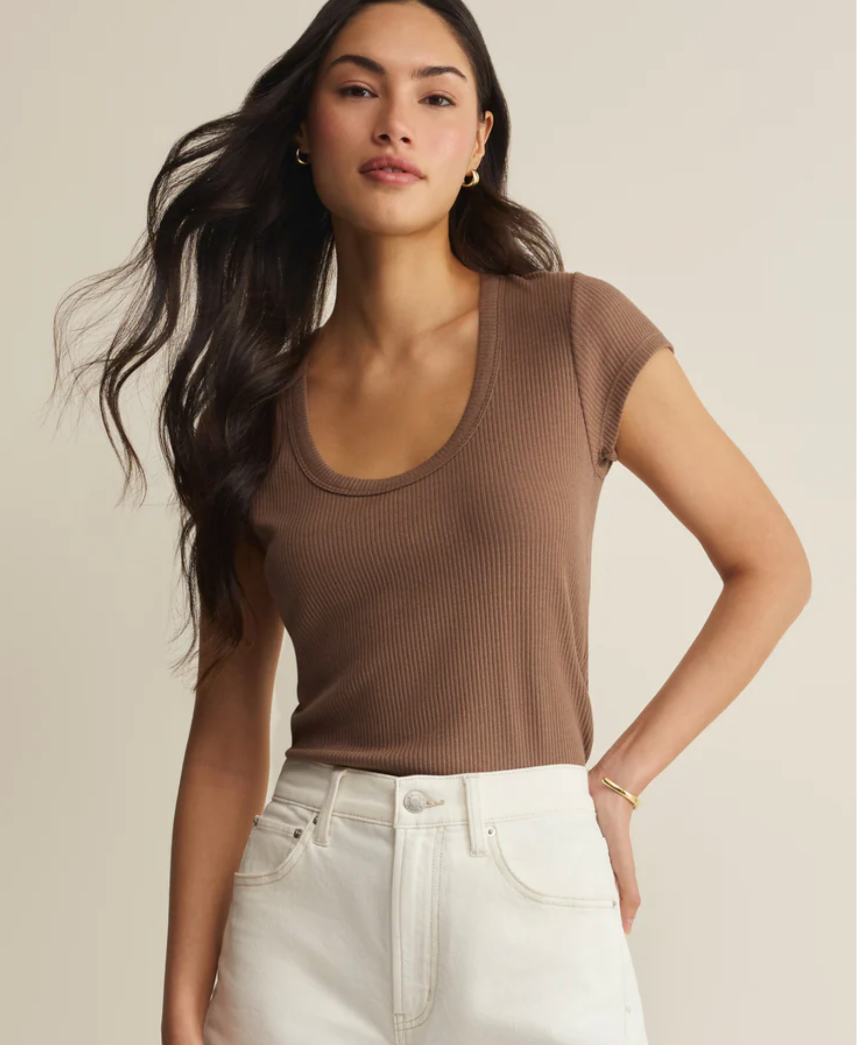 Leisurely Tee In Palo Santo