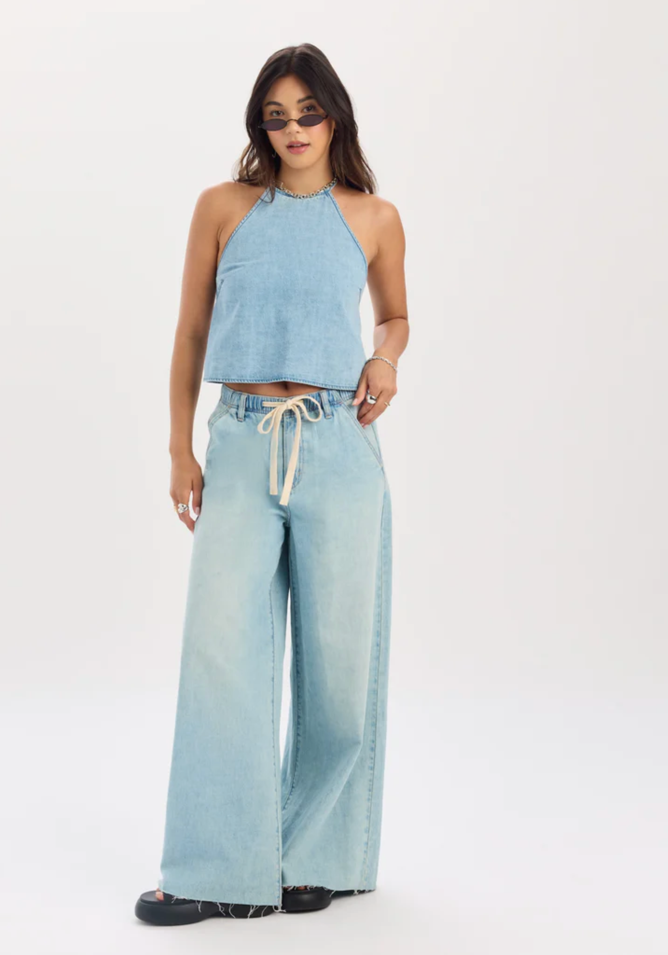 Cabana Wide Leg Pull On Pant