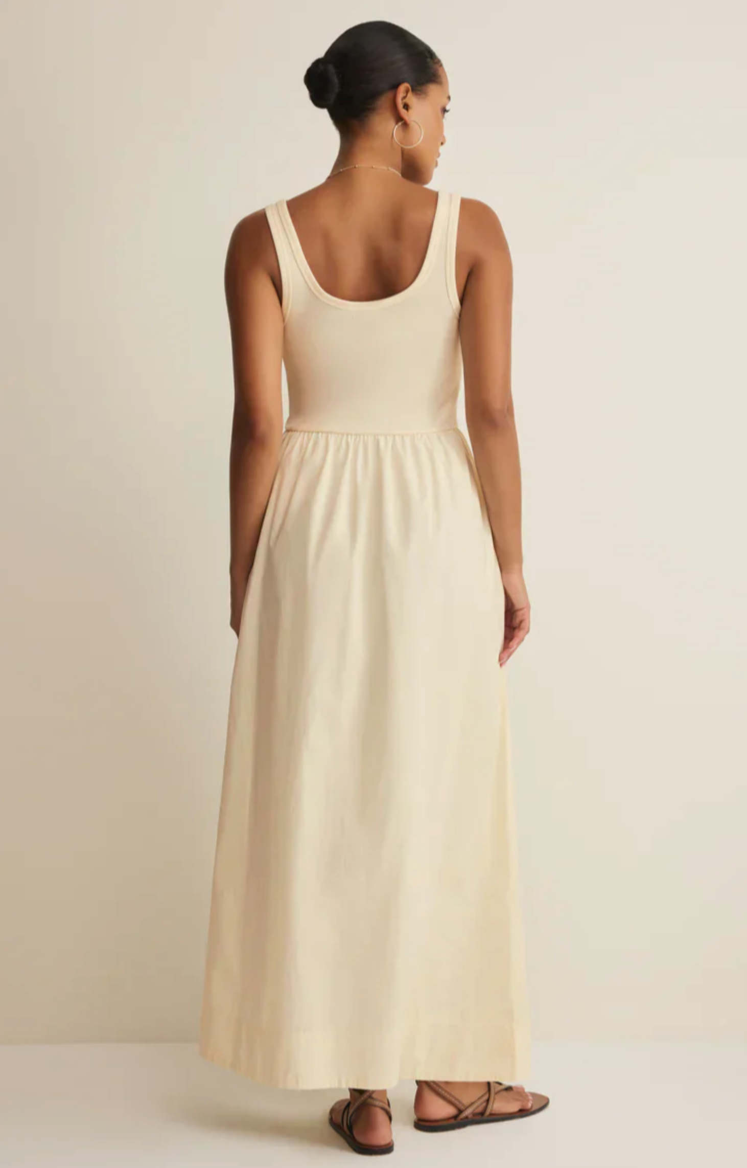 Kensie Midi Dress-cloud