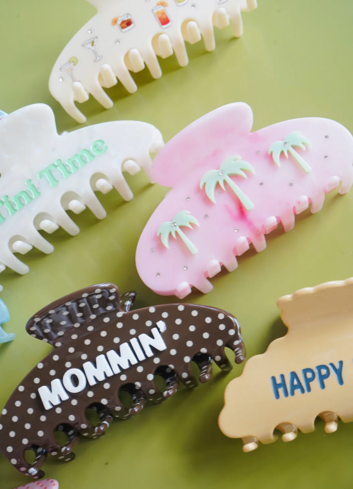 Palm Trees Hair Clip