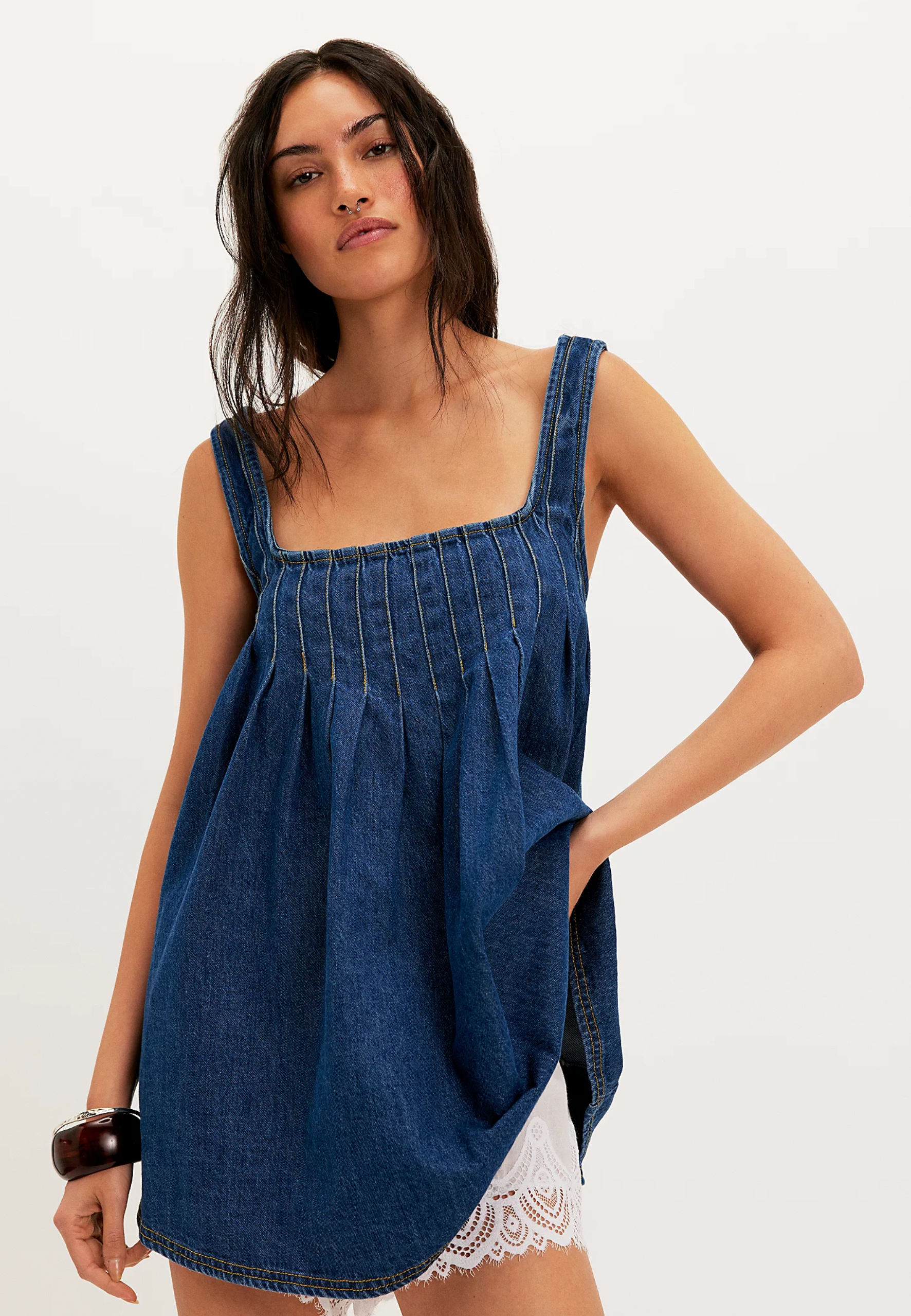 Katie Denim Tunic - Free People