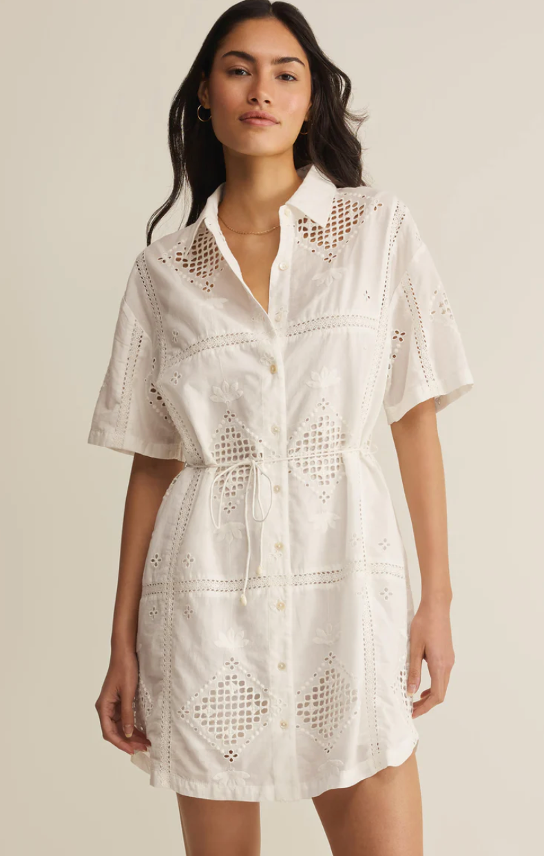 Annabelle Eyelet Dress