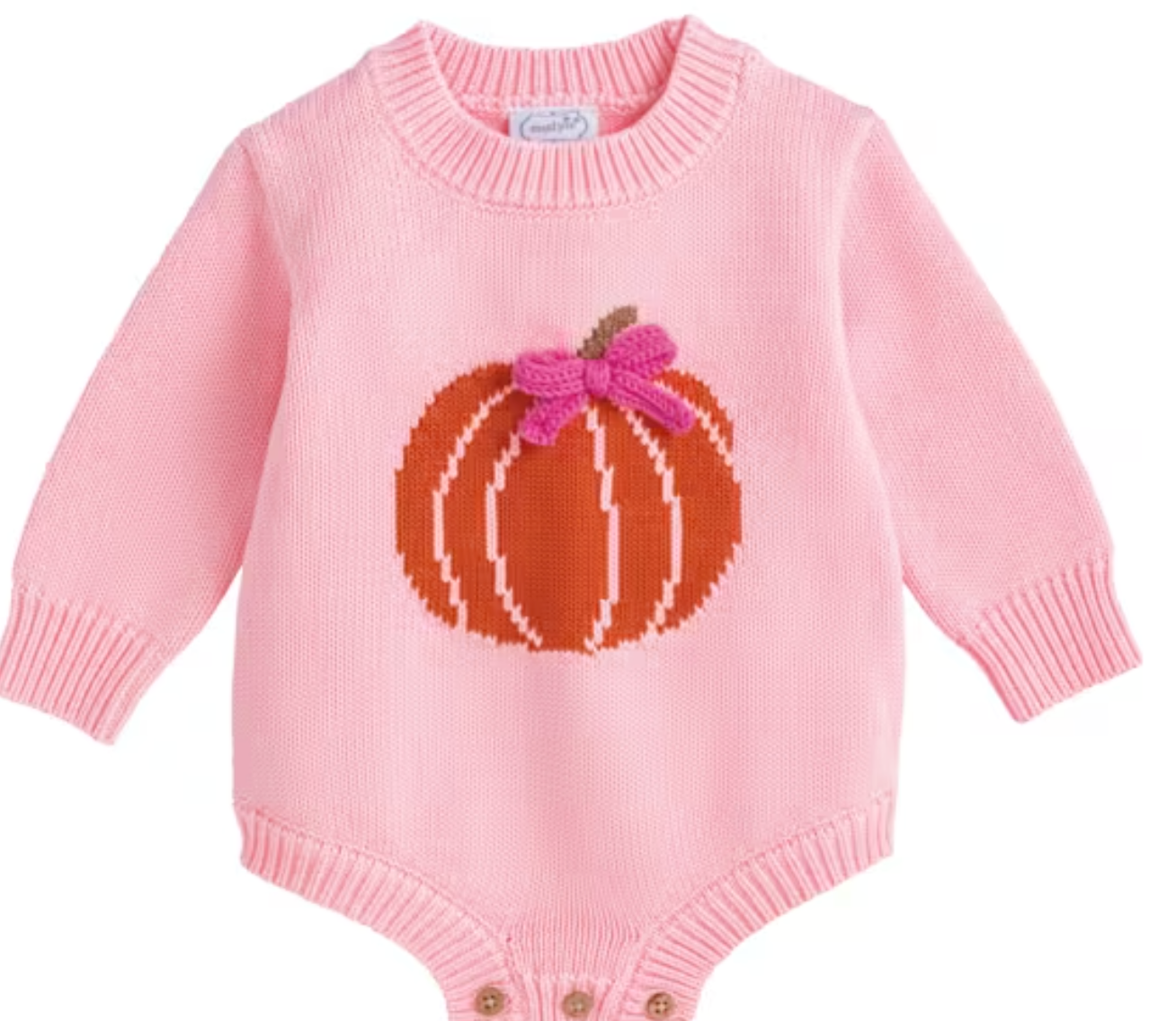 Pink Pumpkin Sweater Bubble