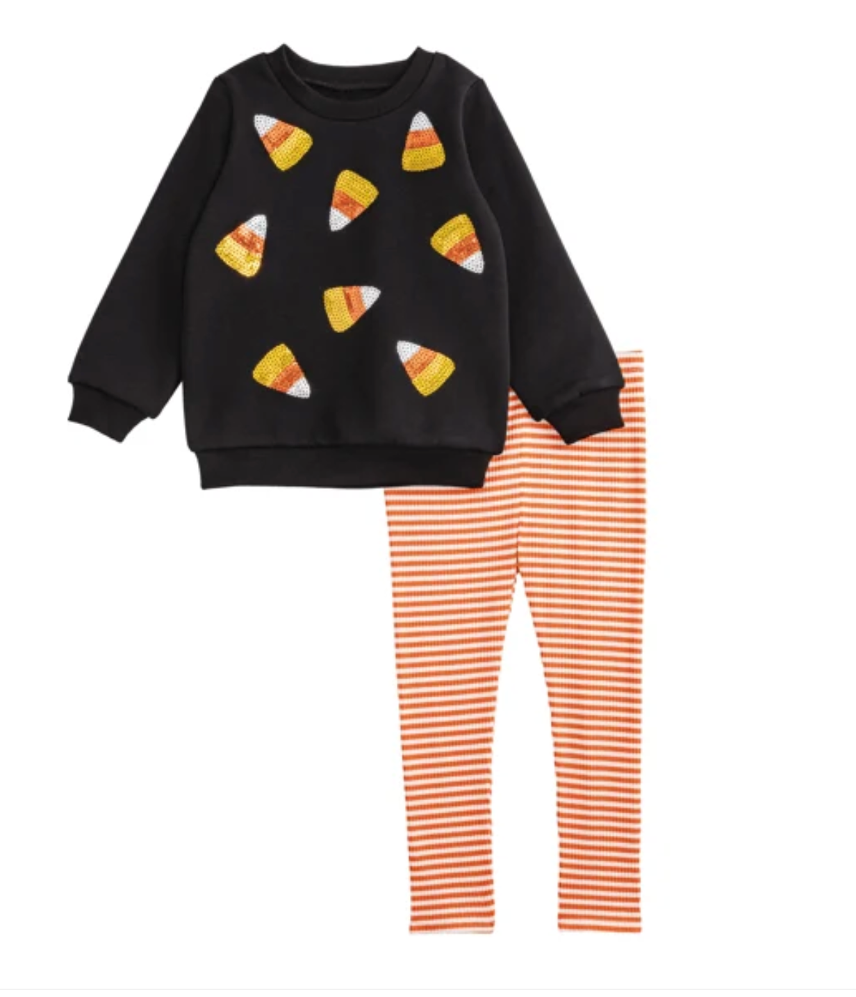 Candy Corn Toddler Tunic and Legging Set