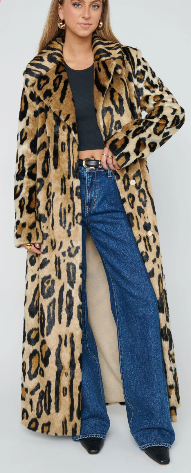 Miss Cindy Overcoat - Feline Faux Fur - Show Me Your Mumu