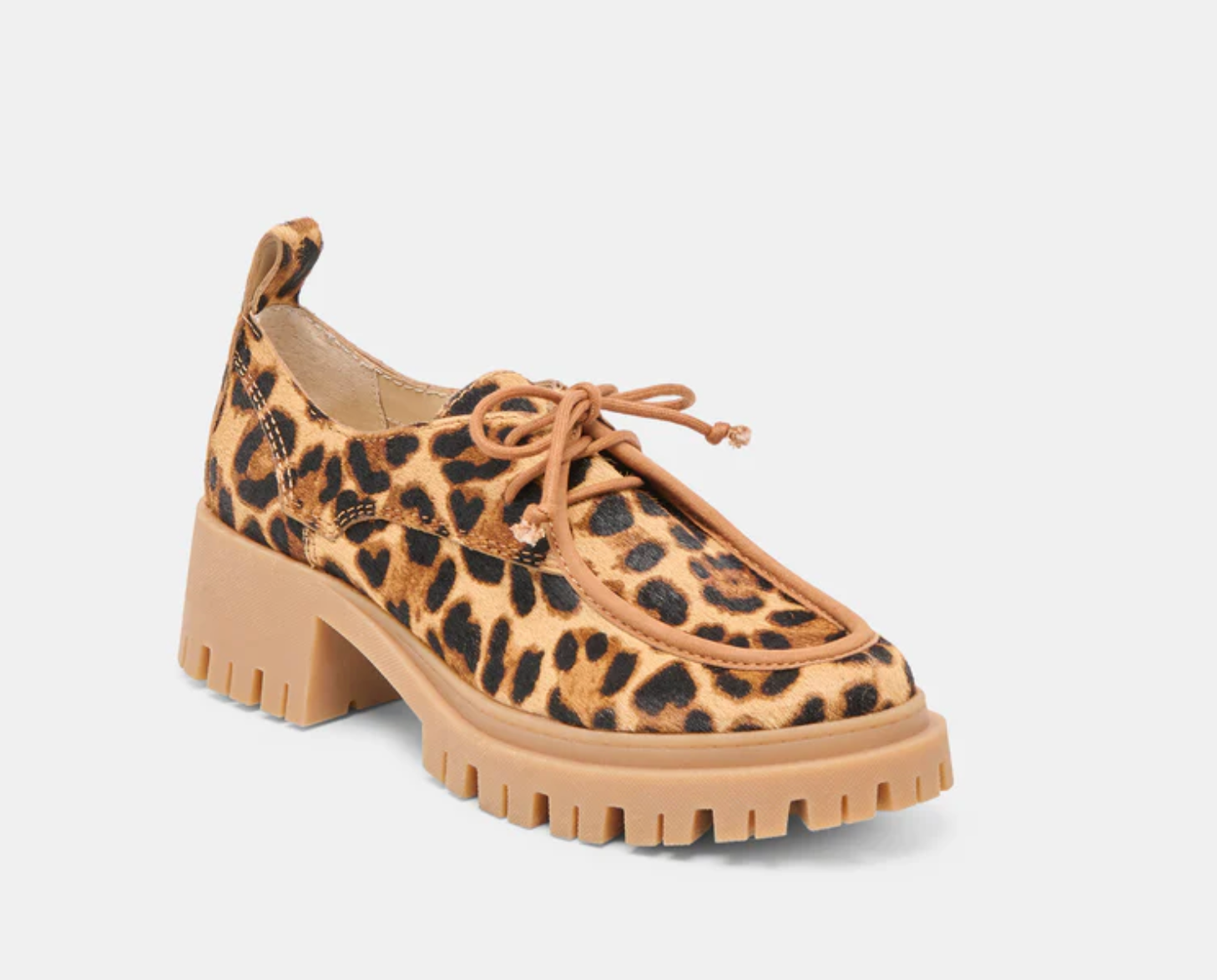 Milza DK Leopard Calf Hair Loafer