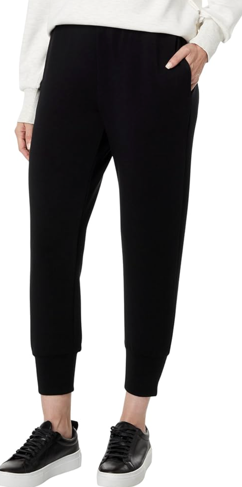 The Slim Cuff Pant Black