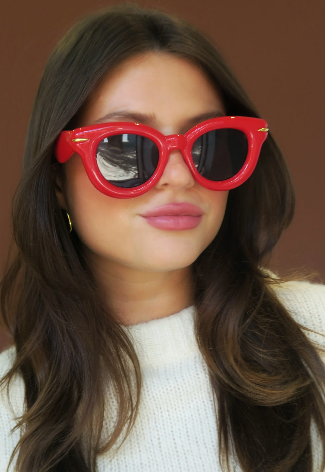 Laguna Sunglasses In Red