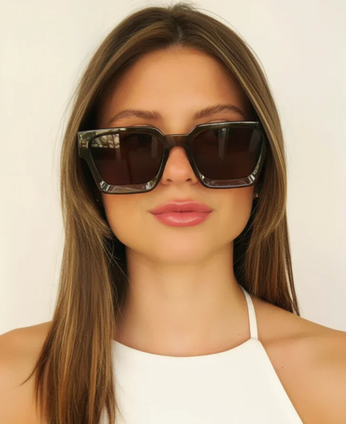 Sunstone Sunglasses In Brown