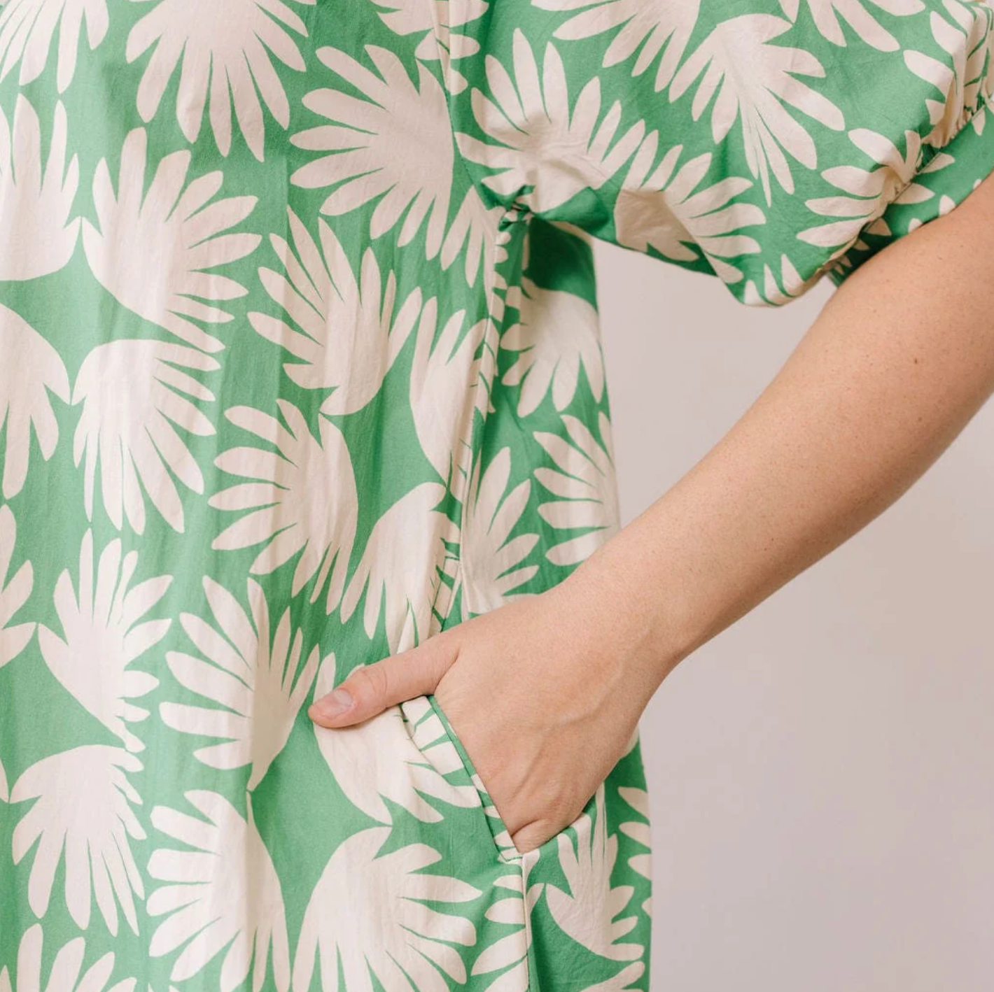 Viridian tile oasis dress