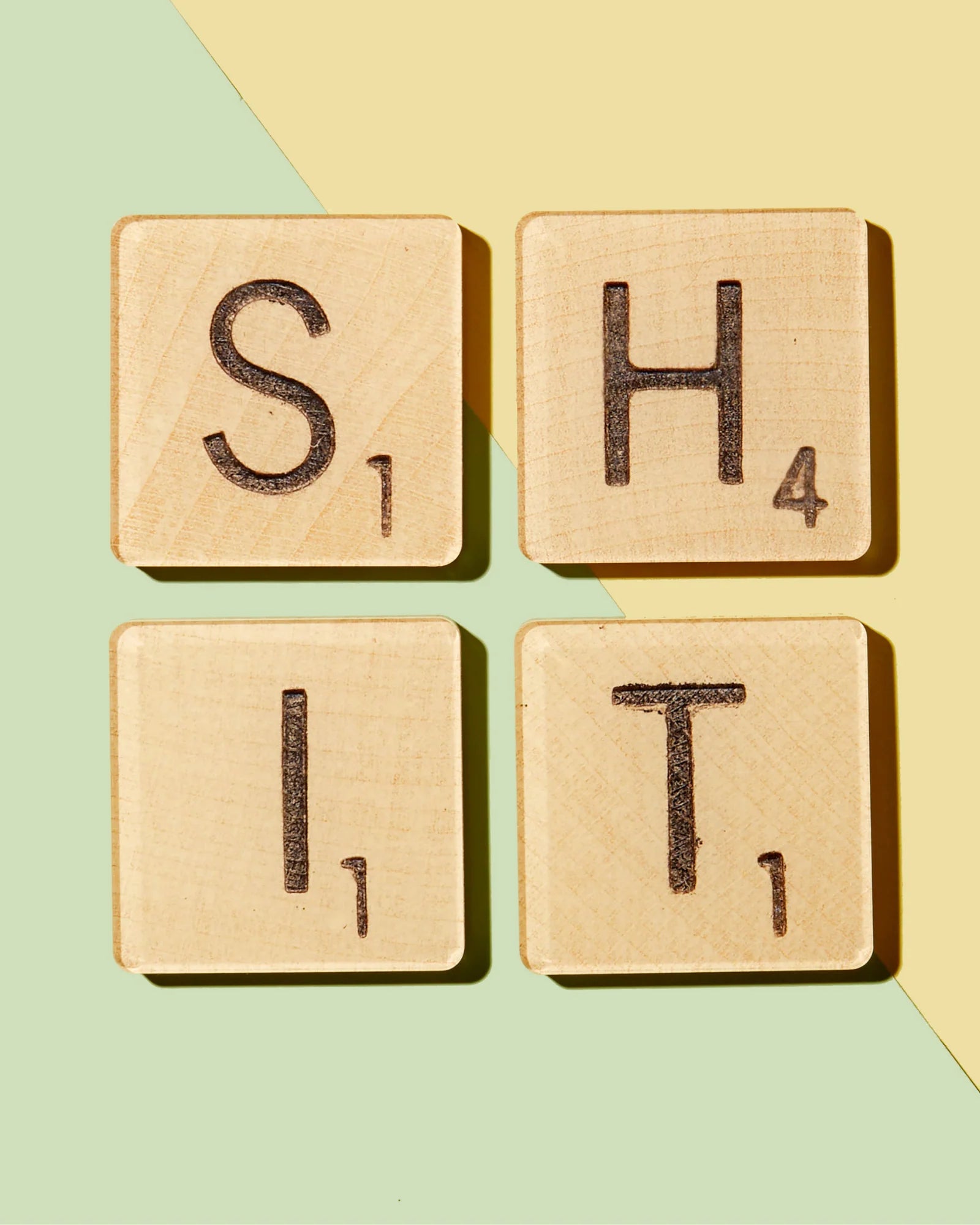 Scrabble Tile Coaster