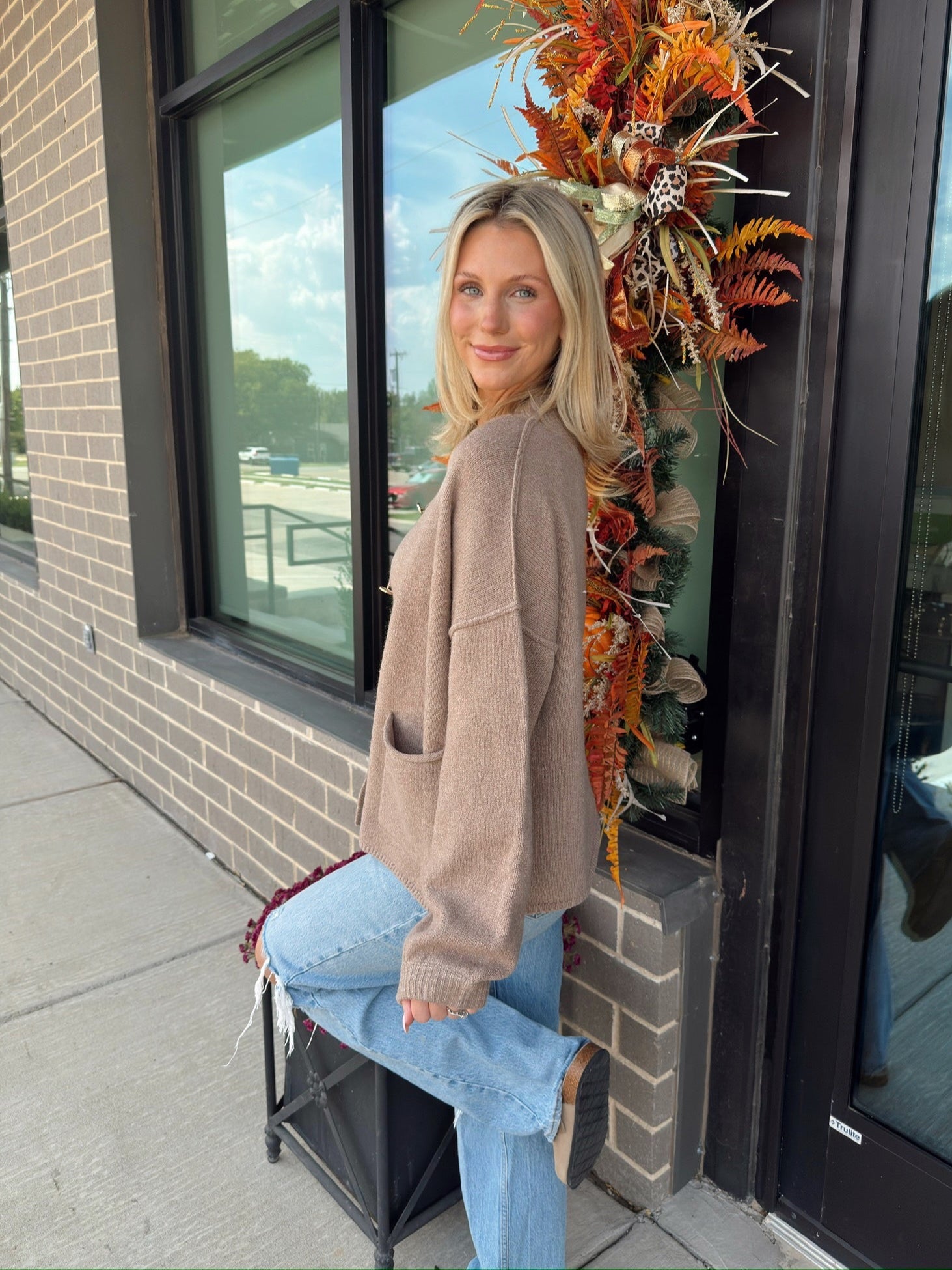 Sylvie Pocket Sweater