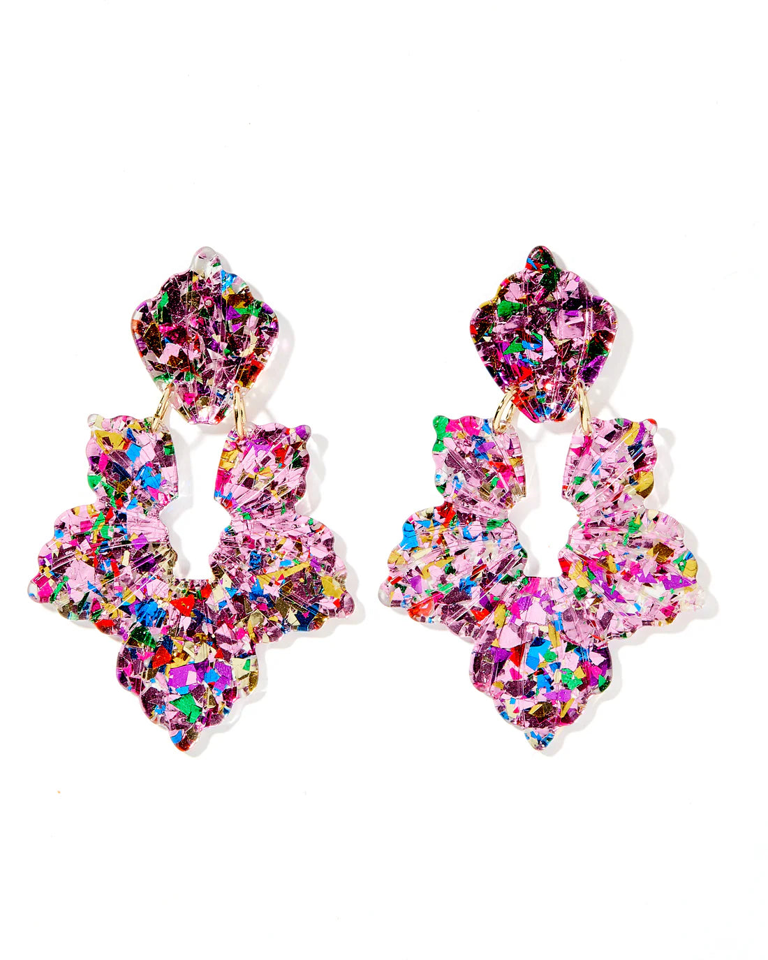 Michelle Pink Birthday Earrings