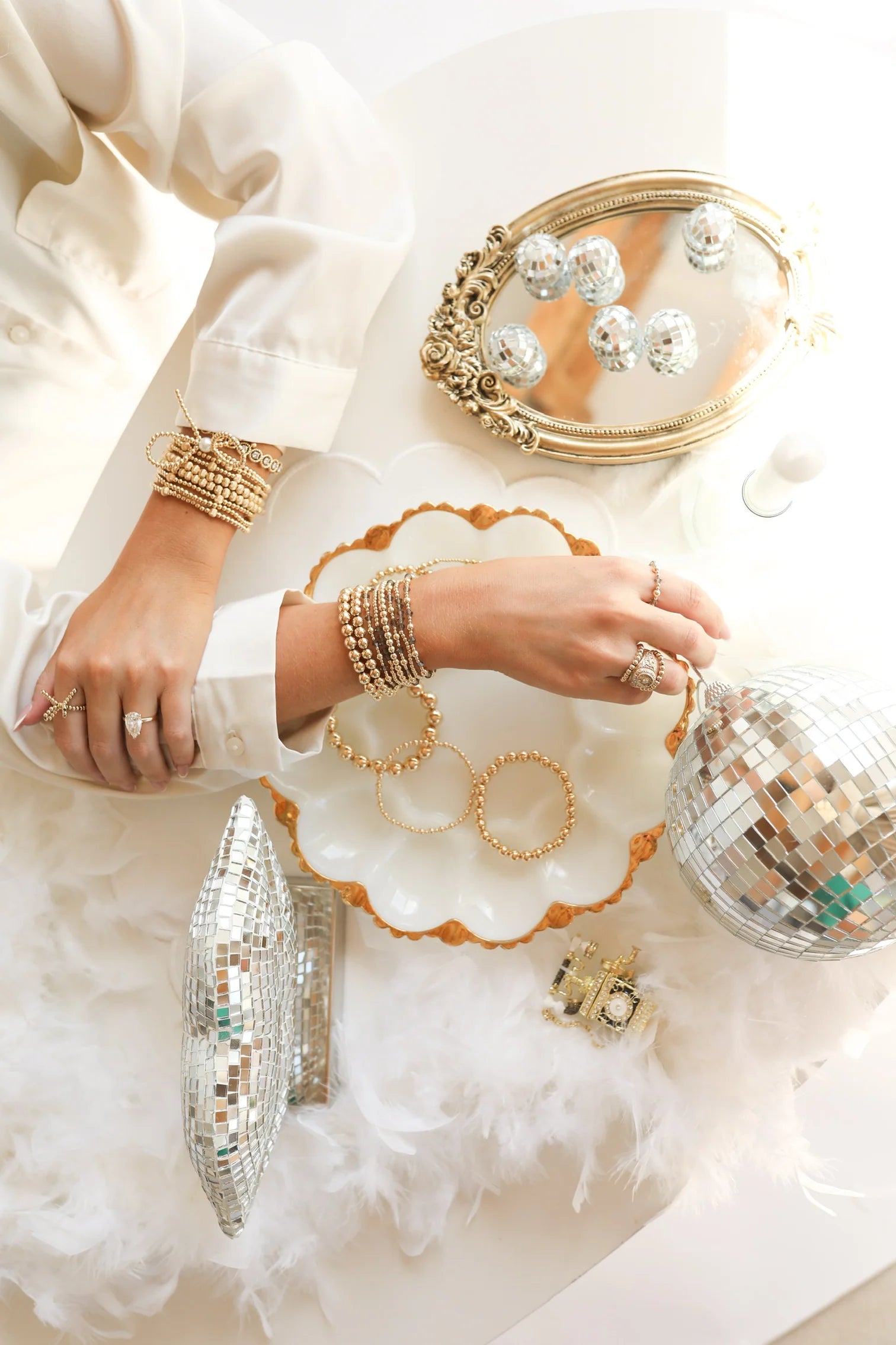 Ash Gray June Bracelet