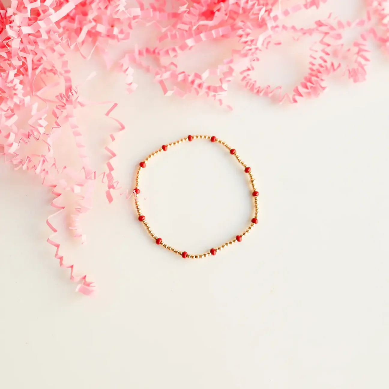 Crimson Dainty Poppi Bracelet