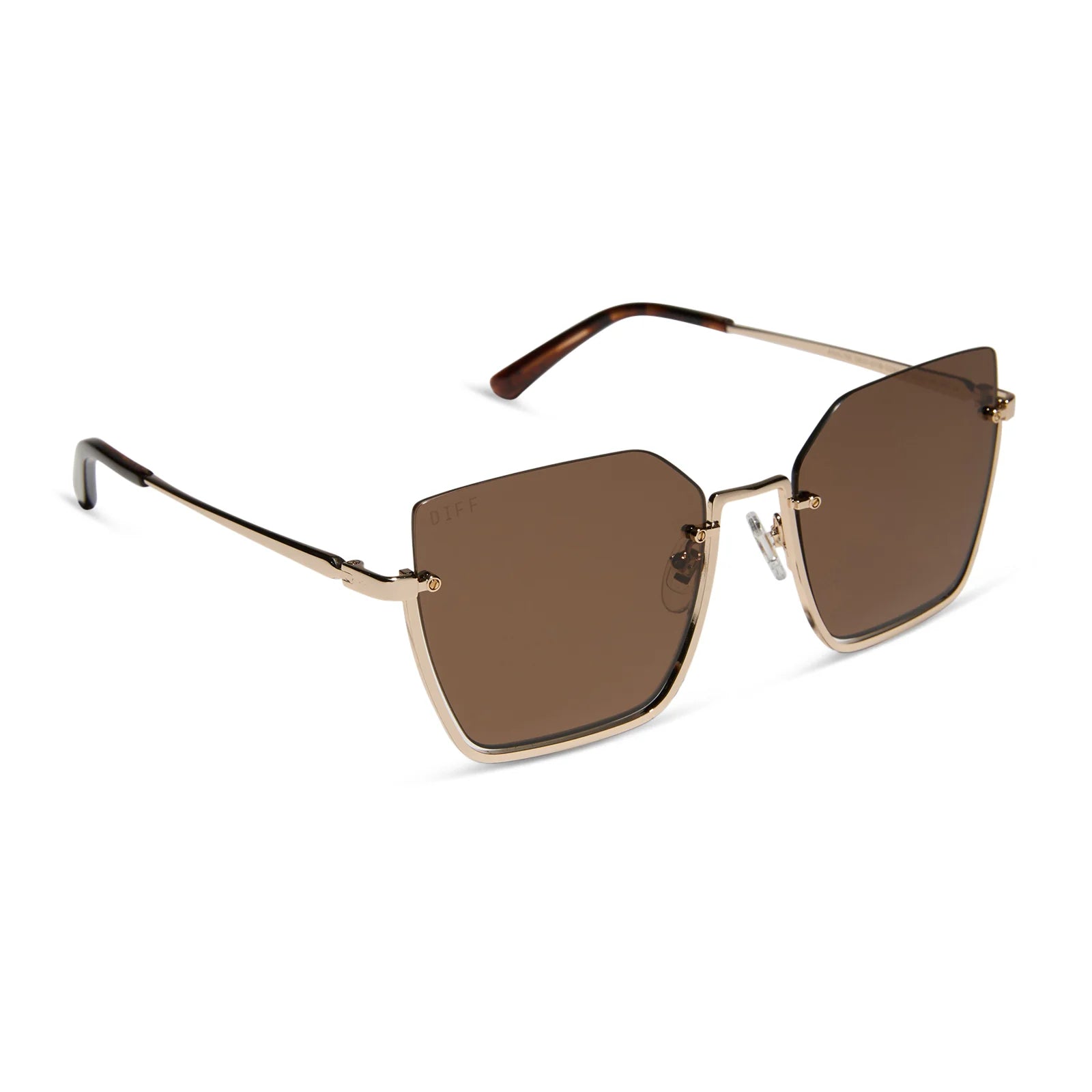 Analise Gold with Sequoia Sunglasses