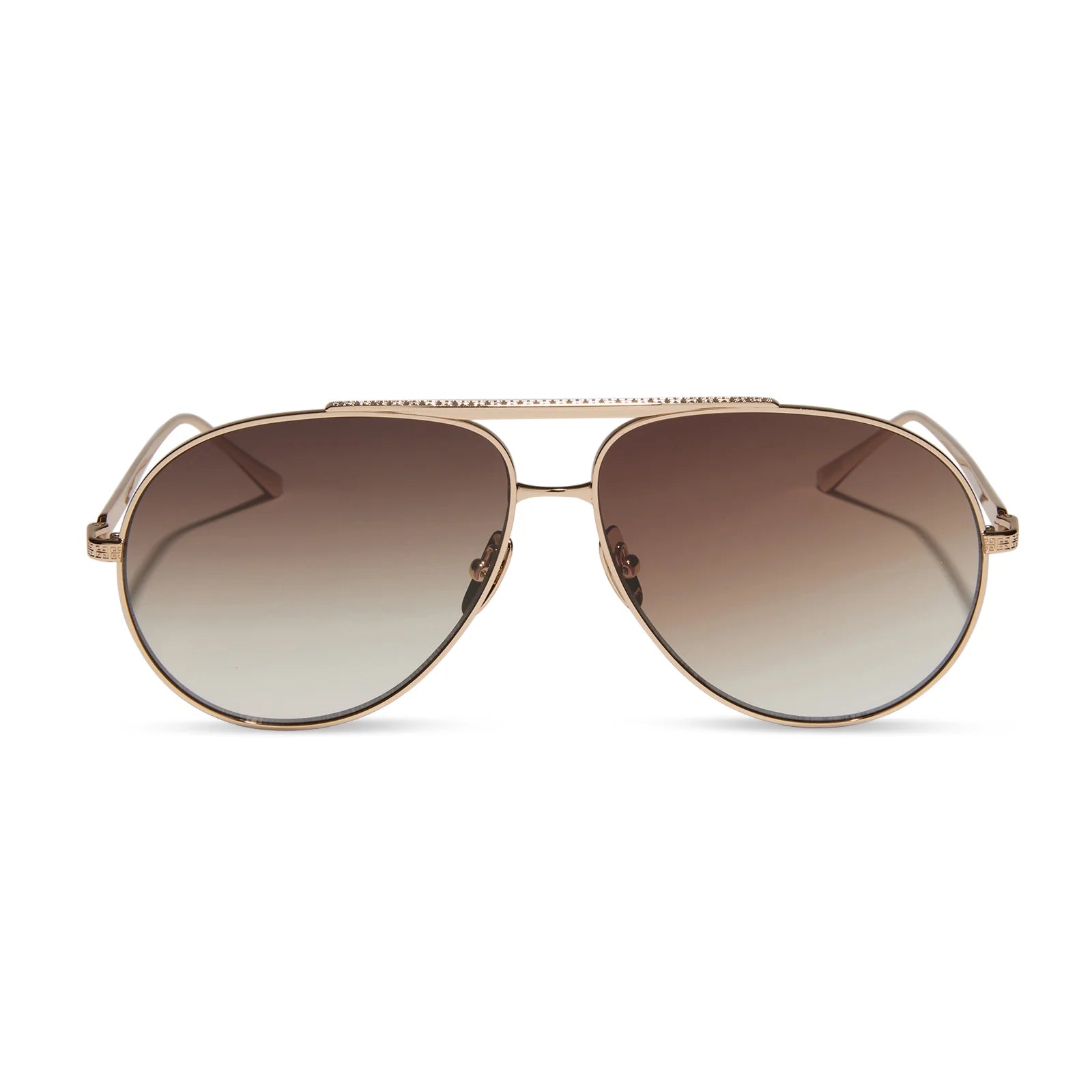 Denver Gold + Brown Gradient Sunglasses