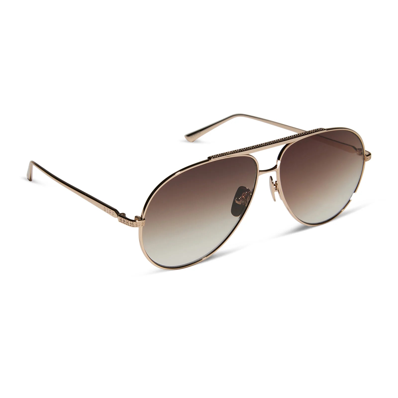 Denver Gold + Brown Gradient Sunglasses