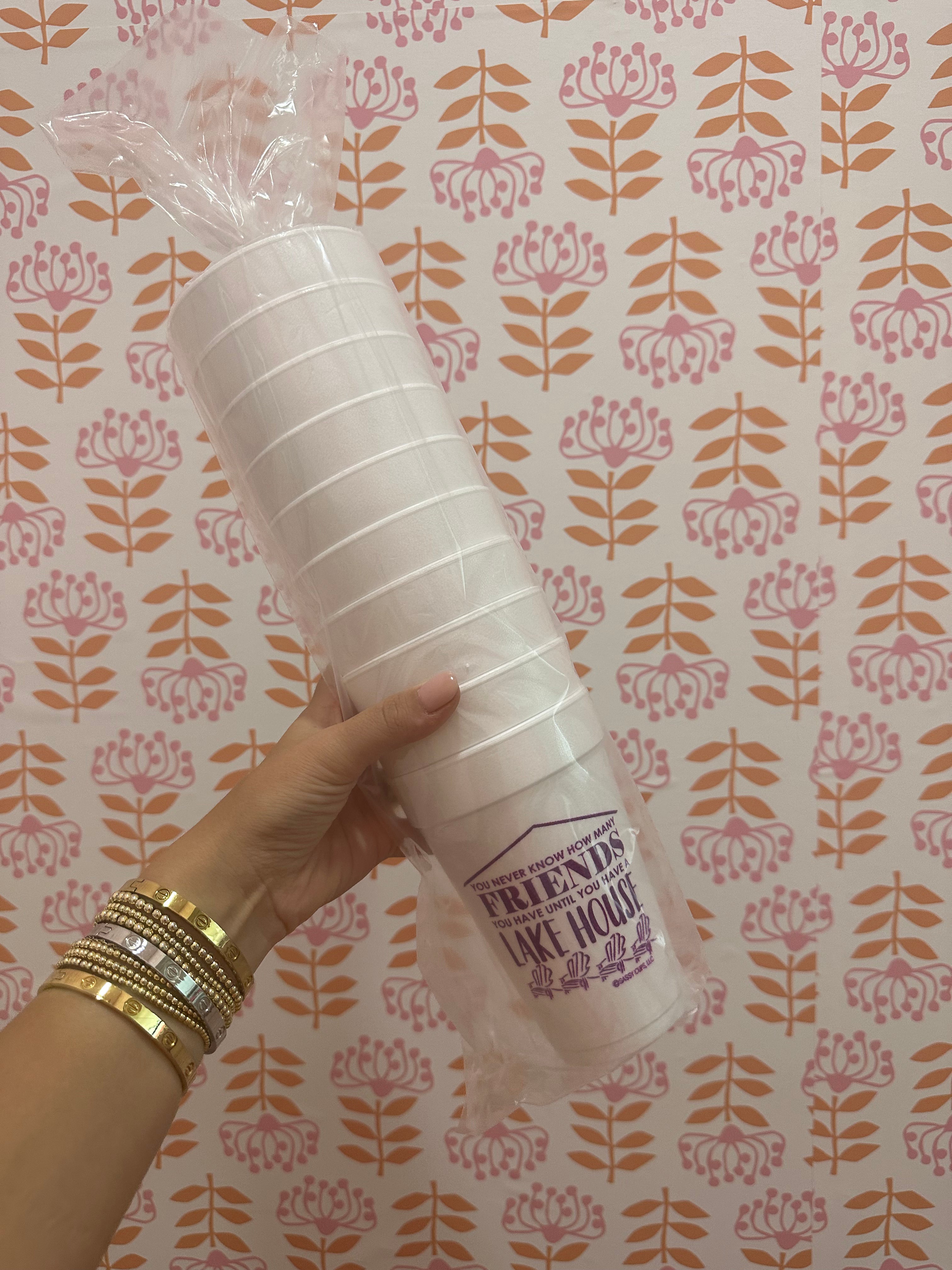Everyday Styrofoam Cups