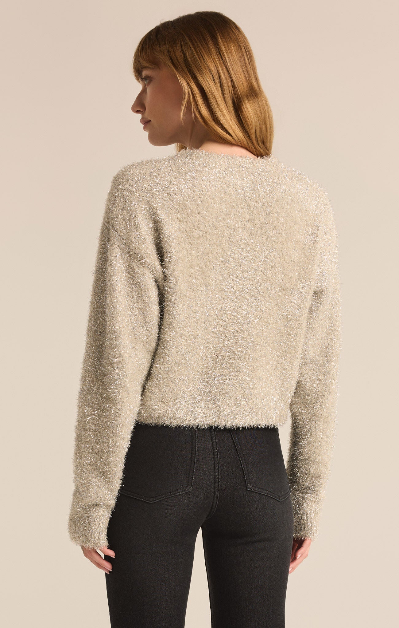 Tinseltown Sweater Champagne