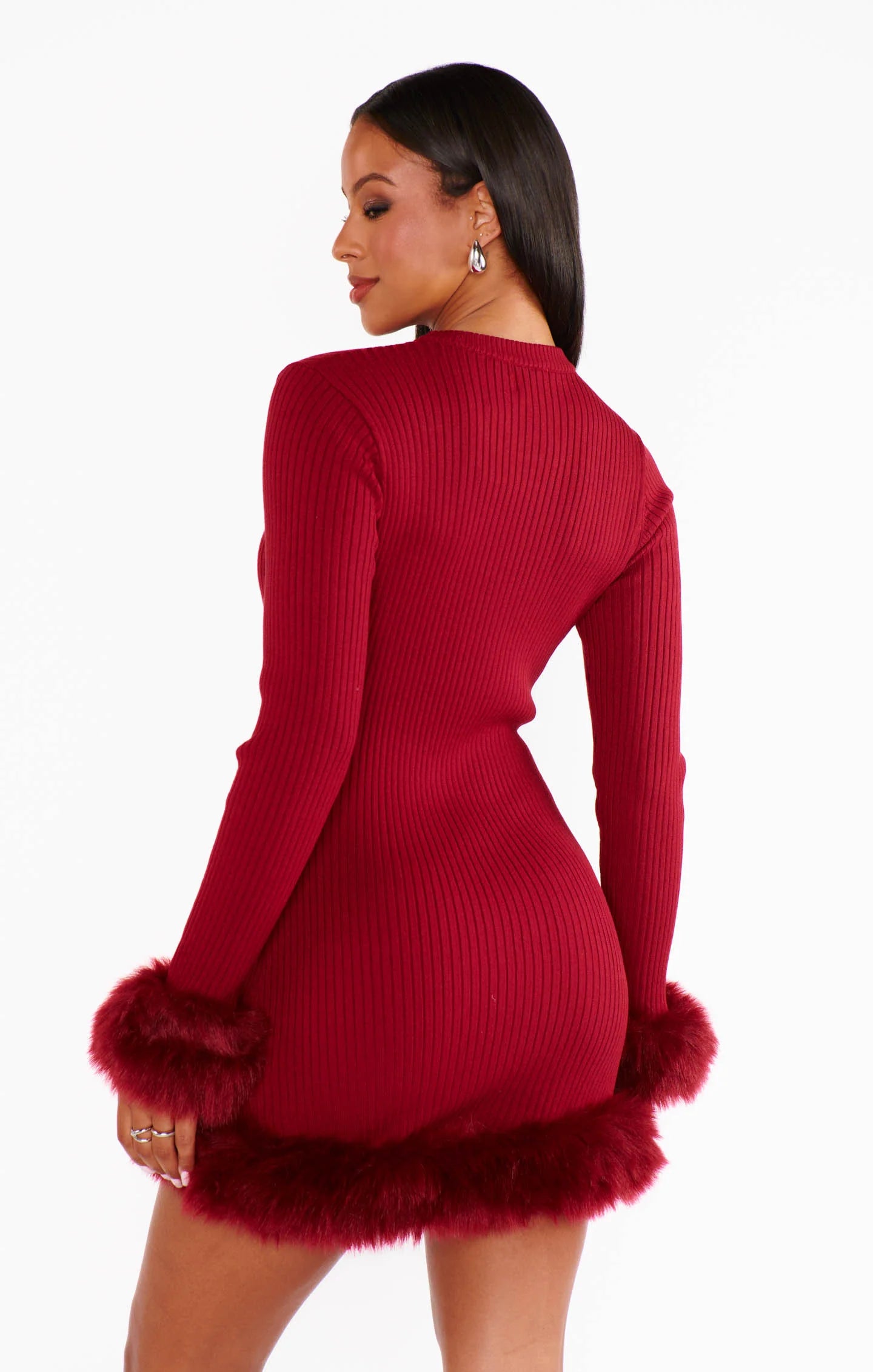 Francine Mini Dress Cranberry