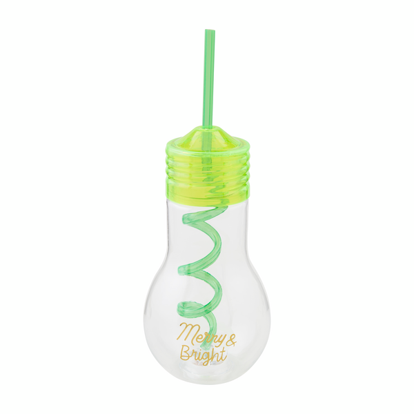 Green Light Bulb Tumbler