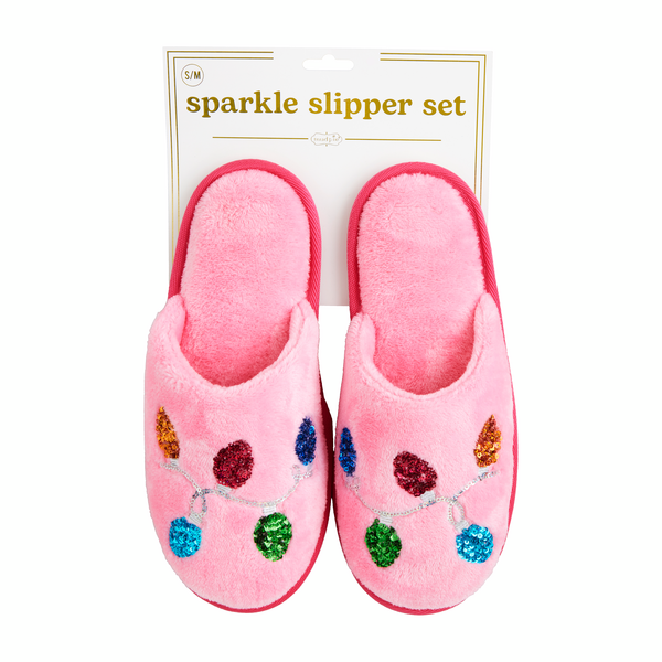 Holiday Sparkle Slipper